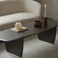 Mahogany Dark Brown Coffee Table